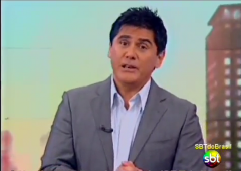 Jornalista do Sbt ironiza postura do governador de São Paulo. Veja