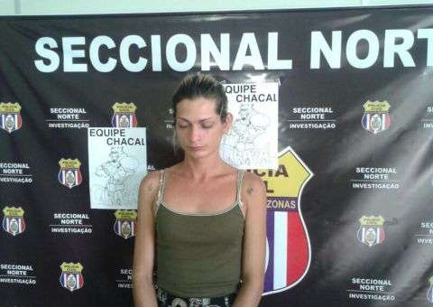 Traficante é preso com cocaína no sutiã