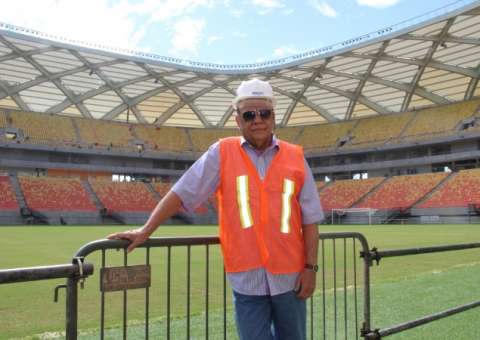 Presidente da FIEAM conhece Arena da Amazônia