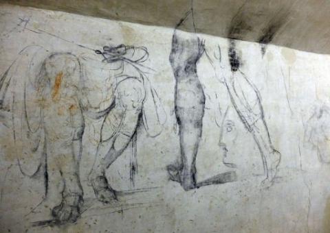 Florença apresenta desenhos inéditos de Michelangelo
