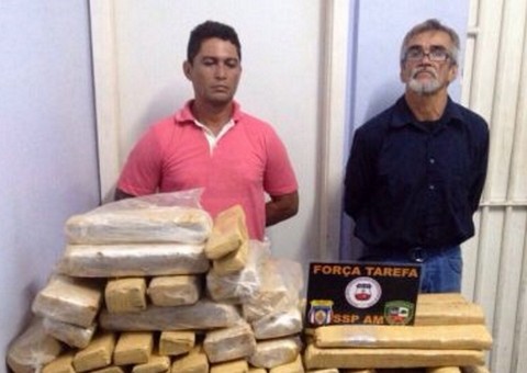 Polícia apreende mais de 100 quilos de maconha na Manaus Moderna