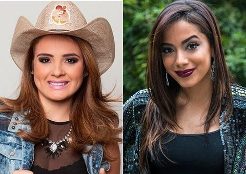 Mc Bruninha é proibida de falar nome de Anitta em "A Fazenda 7"