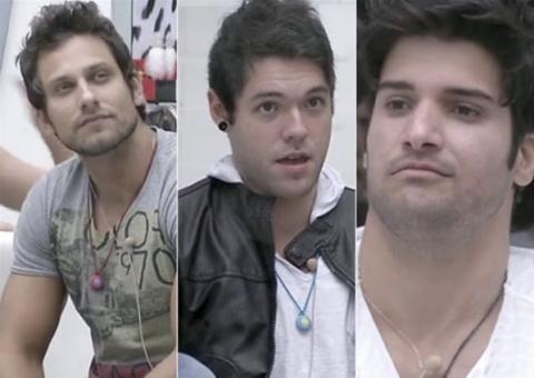 Eliéser, Nasser e Marcello formam o 7o paredão