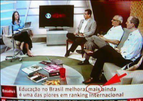 Erro grave de português faz Globo News virar chacota na internet