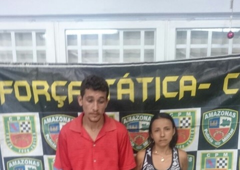 Casal é preso com 151 trouxinhas de pasta base de cocaína