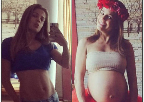 Nívea Stelmann exibe barriga chapada após gravidez