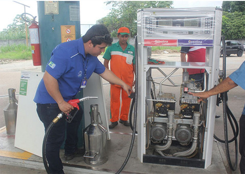 Fiscalização chega a postos de combustíveis