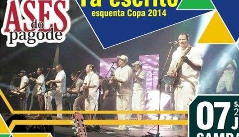 Show “Tá escrito!” é atração do Ases do Pagode neste sábado no Sambaqui