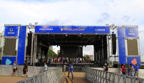 Veja a programação completa do Réveillon 2017  em Manaus