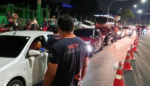 Motorista é preso e outros 28 multados por embriaguez em Manaus no final de semana 