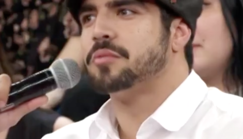 ‘Saíram do armário?’, pergunta Serginho Groisman após Caio Castro falar sobre Grazi 