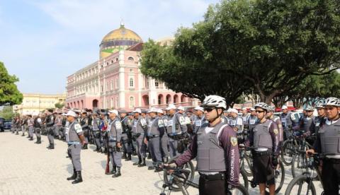 Órgãos de segurança lançam operação 'Natal da Paz 2019' em Manaus
