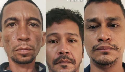 Em Manaus, trio é preso suspeito de roubar cabos telefônicos