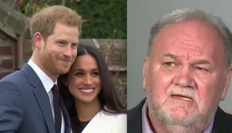 Pai de Meghan Markle acusa filha de 'depreciar' a família real