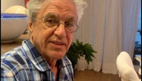 Caetano Veloso fica em saia justa ao comentar presente de Preta Gil