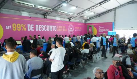 Feirão Limpa Nome do Serasa oferta renegociação de dívidas com até 99% de dívidas