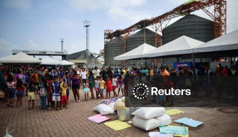 Governo anuncia revogação de decreto sobre hidrovias, e indígenas que ocupam Cargill no Pará comemoram