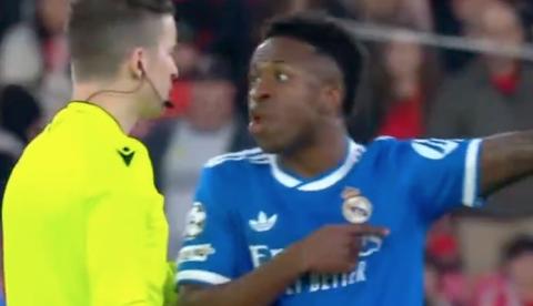 Após denúncia de Vini Jr, Uefa apura caso de racismo em jogo da Champions