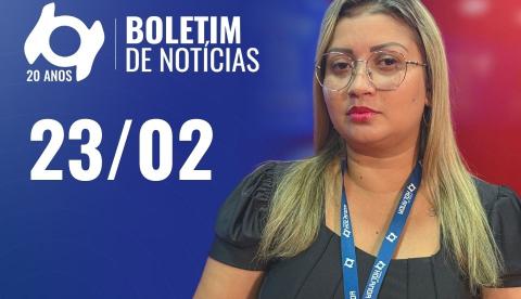 Confira as principais notícias no 'Boletim' desta segunda-feira; Assista