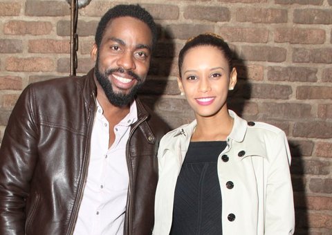 Taís Araújo exibe barriguinha ao lado de Lázaro Ramos