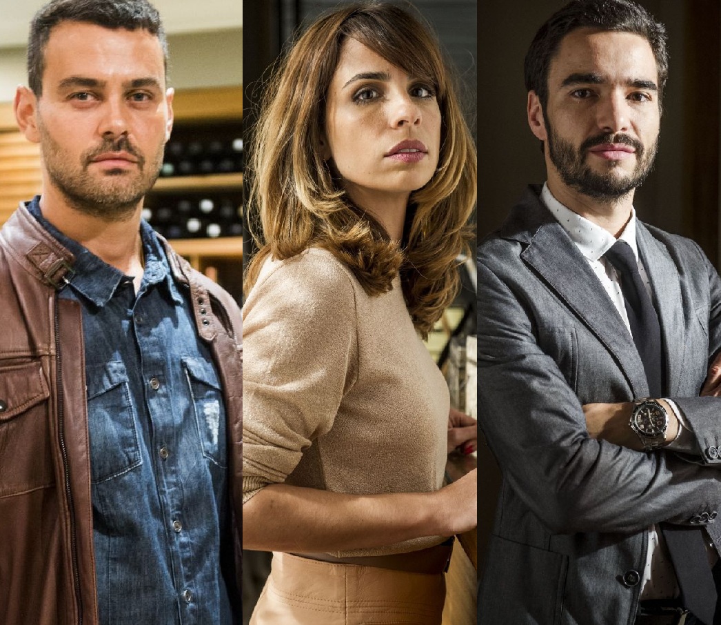  Casada com Caio Blat, Maria Ribeiro embarca de mãos dadas com Carmo Dalla Vecchia