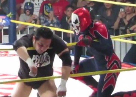 Tragédia: lutador morre no ringue após receber voadora; assista 