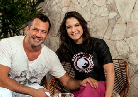 Malvino Salvador e Kyra Gracie mostram filha recém-nascida, Ayra