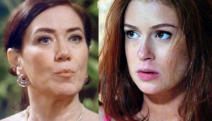 "Império": Maria Isis e Maria Marta saem no tapa em velório do Comendador