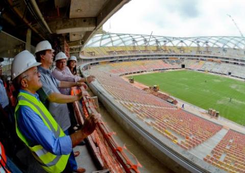 Omar entrega Arena da Amazônia dia 20 de dezembro