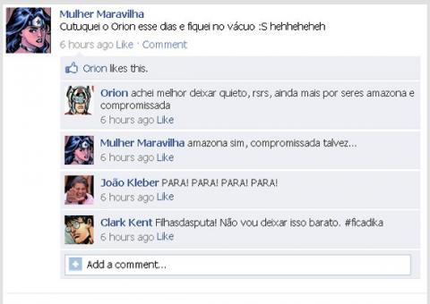Site se inspira em traição no facebook e cria paródia com super-heróis  