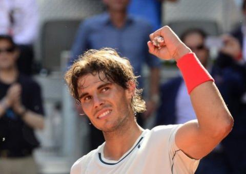 Nadal passa sufoco com Ferrer mas chega à semifinal em Madri
