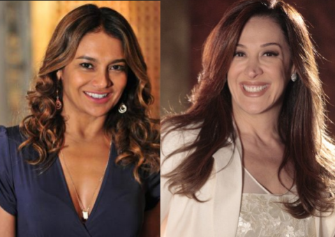 Lívia leva tapão de Lucimar