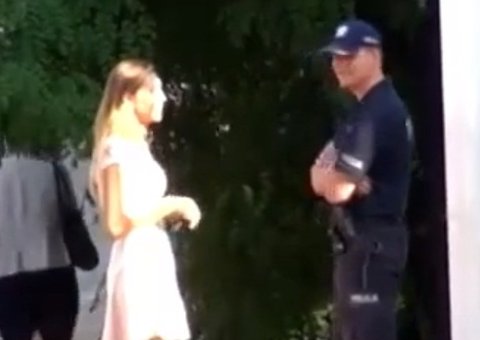  O que acontece quando uma garota chama policiais para sexo