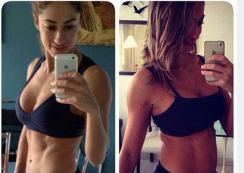  Personal faz campanha com o próprio corpo, para mostrar o mau dos alimentos industrializados