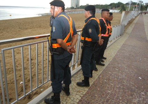 Depois da 17 horas Ponta Negra será interditada para banhistas