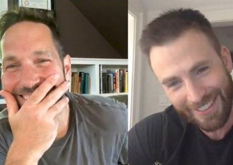 Chris Evans pergunta sobre tamanho do pênis de Paul Rudd e tem resposta inesperada 