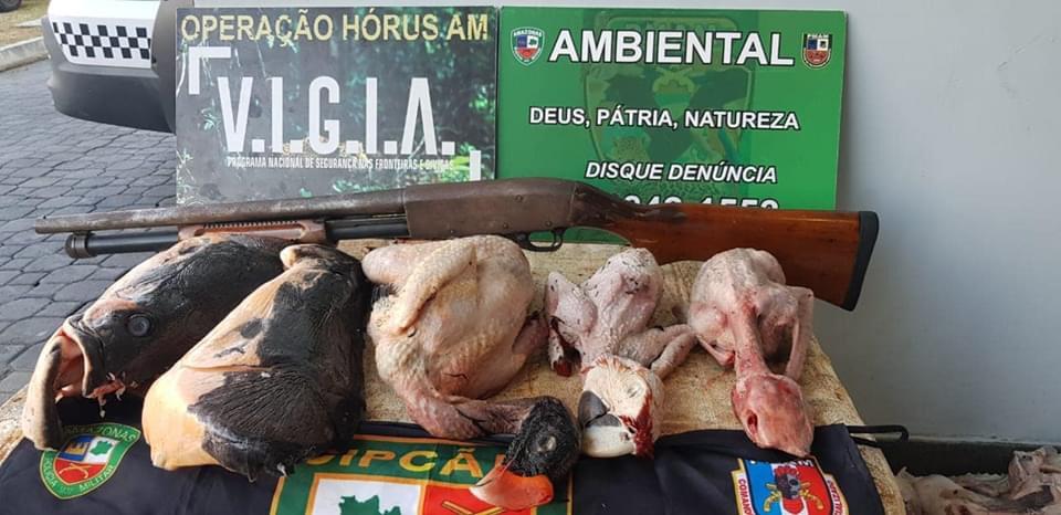 Carne de animais silvestres são apreendidas em embarcação no Amazonas 