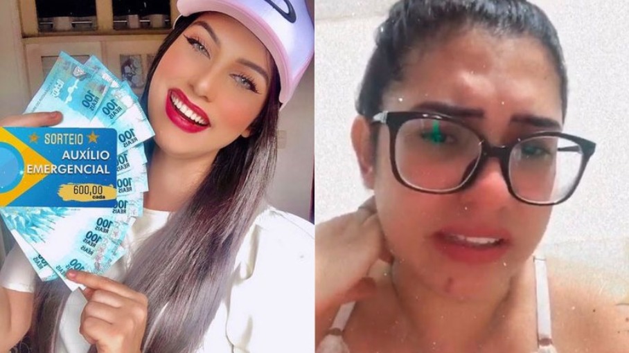 Influencer cai no choro com punição do instagram após sortear ‘auxílio emergencial’
