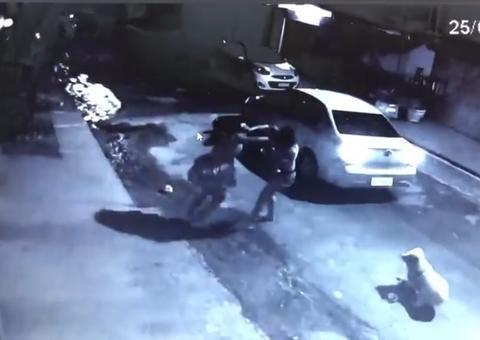 Vídeo mostra momento em que universitária é agredida por militar em Manaus