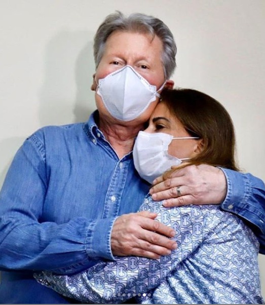 Elizabeth Valeiko já havia testado positivo para covid-19 em maio deste ano