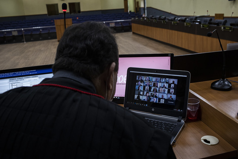 TJAM realiza solenidade on-line para posse de novos dirigentes 