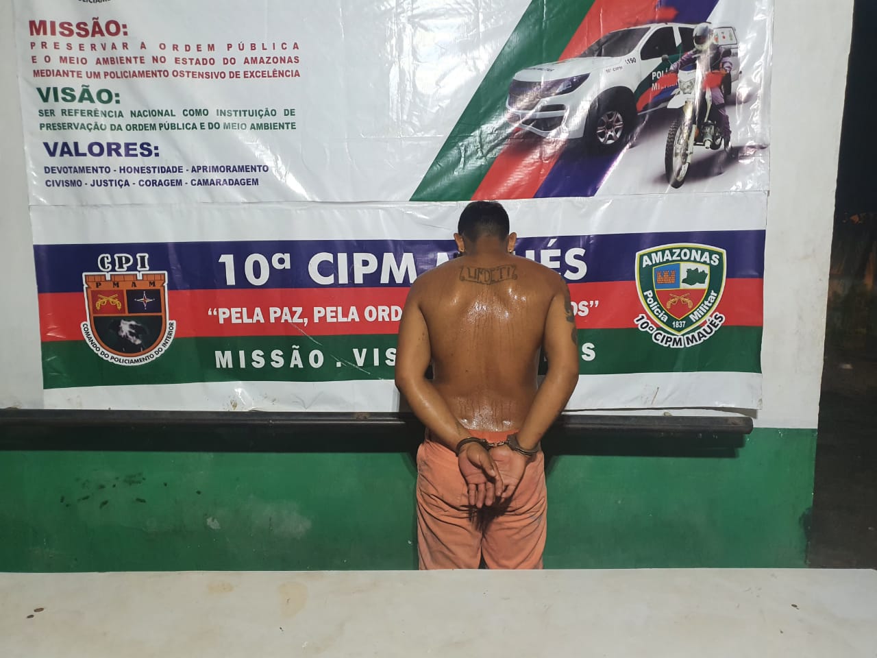 Suspeito de matar desafeto a facadas é preso no Amazonas 