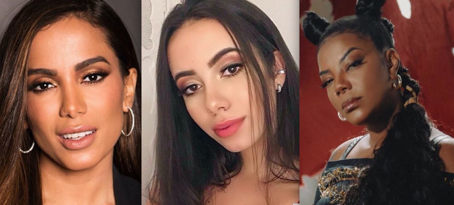 Ludmilla causa com modelo sósia de Anitta no clipe de 'Cobra Venenosa'