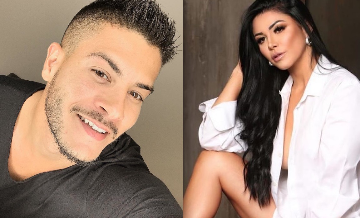 Modelo expõe conversa picante com Arthur Aguiar ainda casado: ‘vontade de você’