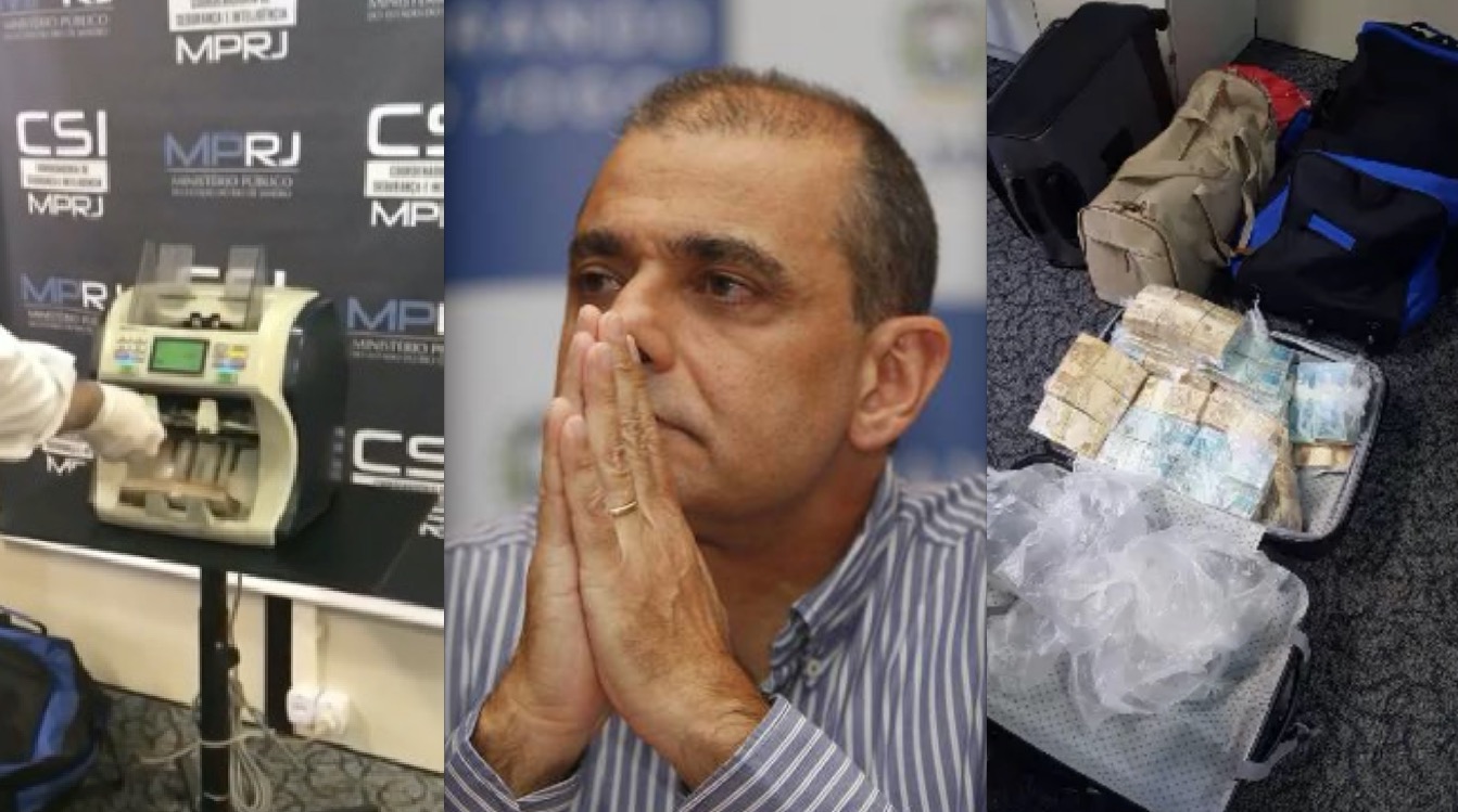 Carro com R$ 30 milhões é encontrado em escritório ligado a ex-secretário de Saúde do Rio 