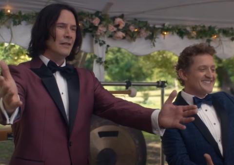 Estrelado por Keanu Reeves e Alex Winter, Bill e Ted 3 ganha teaser