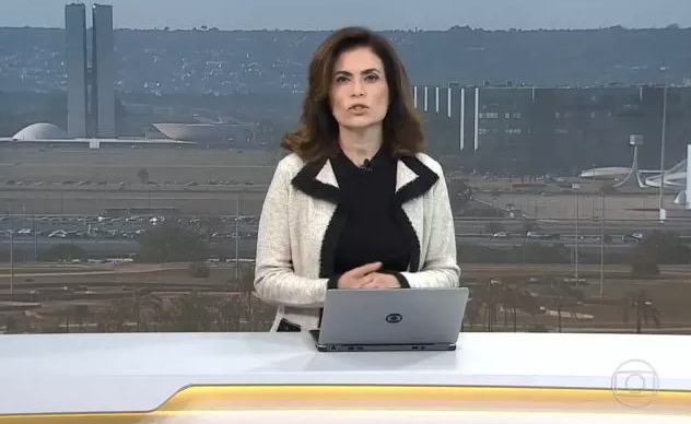 Detalhe no figurino de Giuliana Morrone no Bom Dia Brasil causa na web: ‘vai pá onde?’