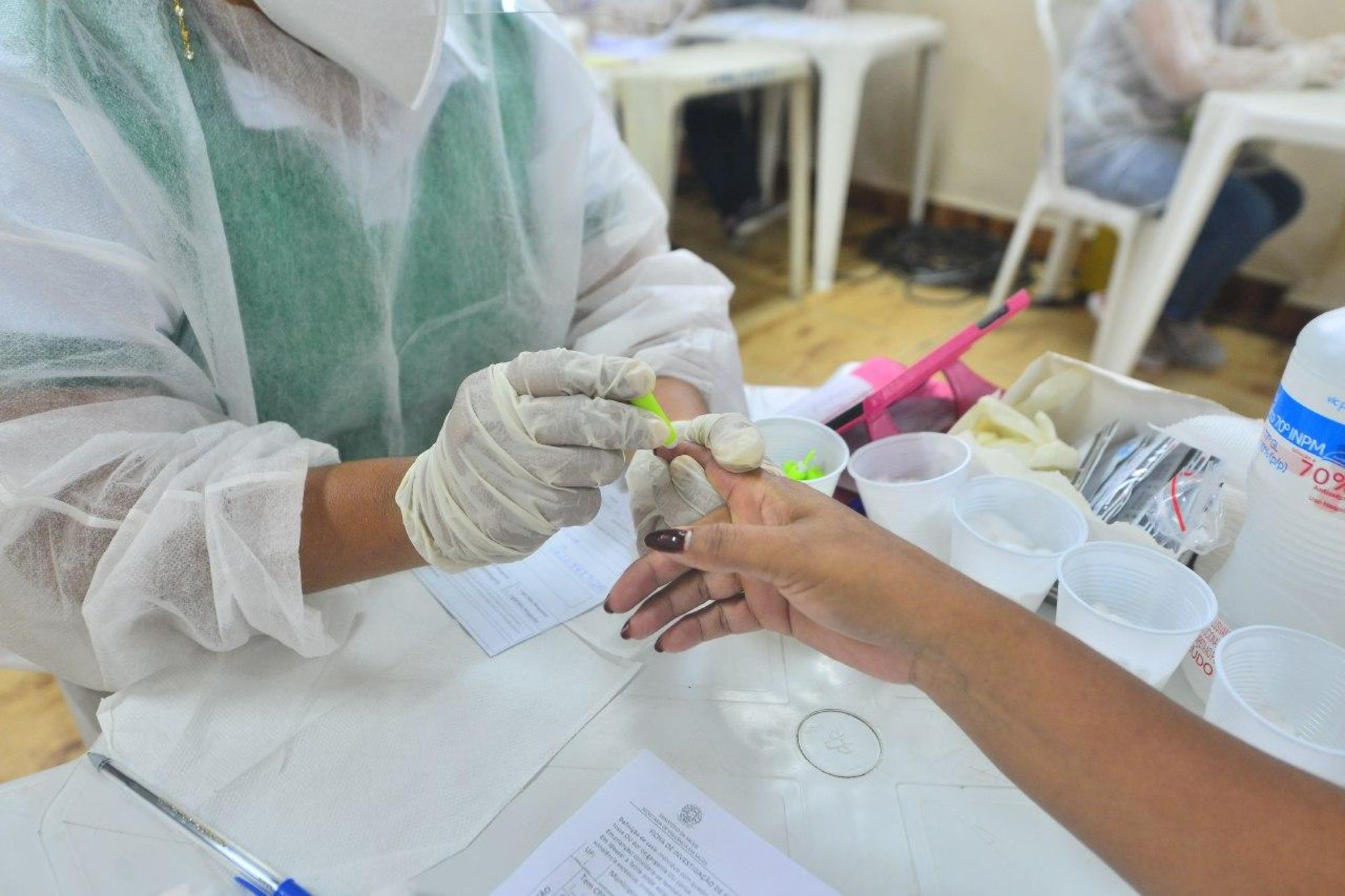 Amazonas é o terceiro estado que mais realiza testes para diagnóstico da Covid-19