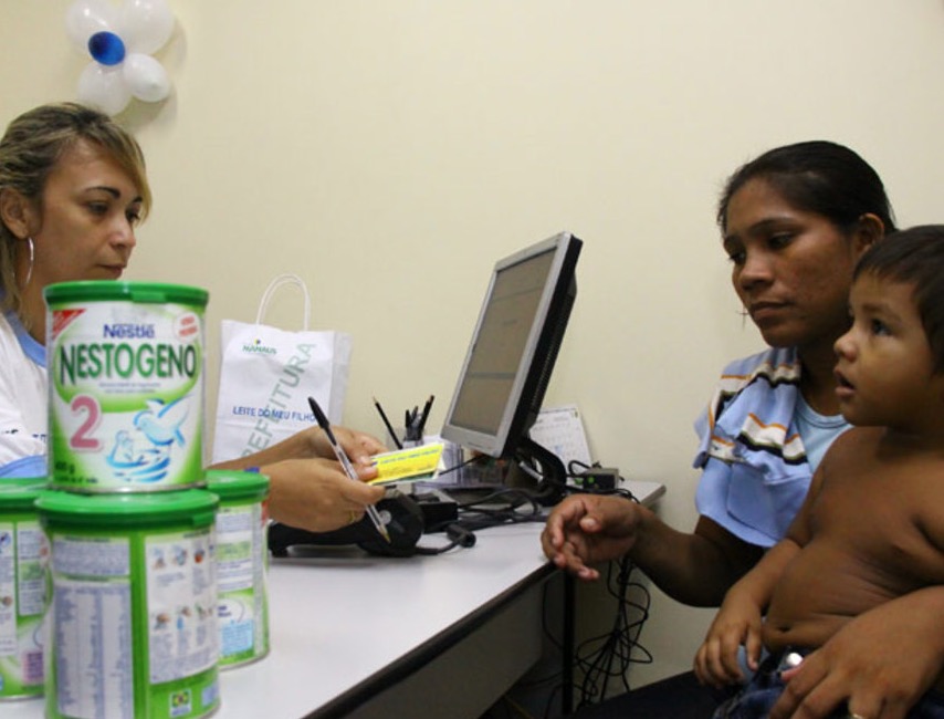Programa Leite do Meu Filho tem opção de cadastro on-line em Manaus