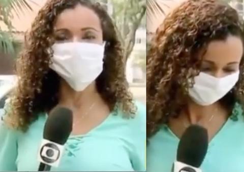 Repórter da Globo cai na gargalhada durante telejornal ao vivo; vídeo